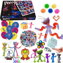 (A) 24Pcs Poppy Playtime Advent Calendar Toys Gift