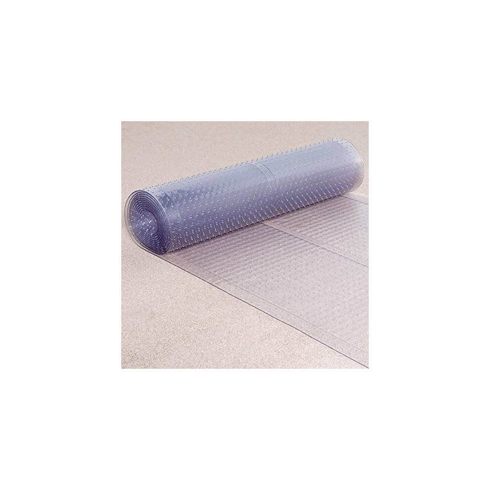 (3m x 0.68m) Heavy Duty Vinyl Plastic Clear Non-Slip Protector