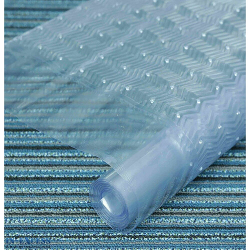 (200cm x 68cm) Carpet Protector Heavy Duty Plastic Clear Mat