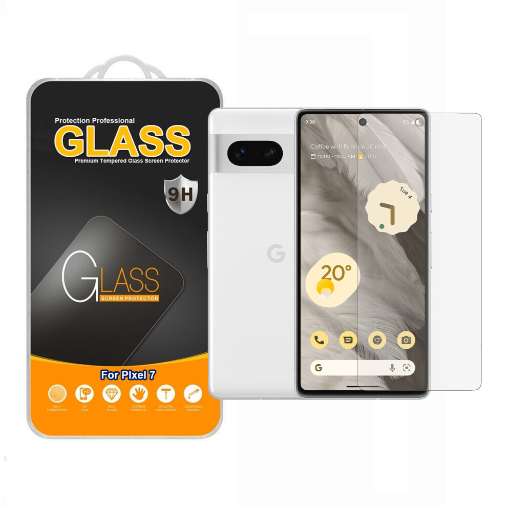 Gadget Boxx Pixel 7 Tempered Glass Screen Protector - 9H, Oleophobic Coating, Curved-Edge and Case-Friendly, Easy Install