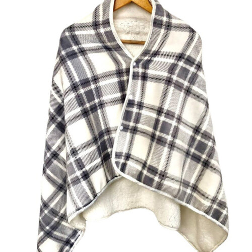 (Plaid) USB Charging Electric Blankets Timing Heated