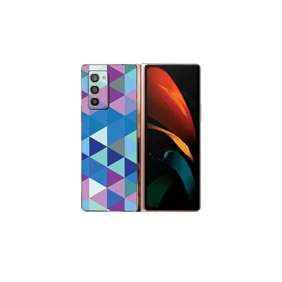 MightySkins SAGZFO2-Purple Kaleidoscope Skin for Samsung Galaxy Z Fold 2 - Purple Kaleidoscope-image-OPC-PB2VXSZ-NEW