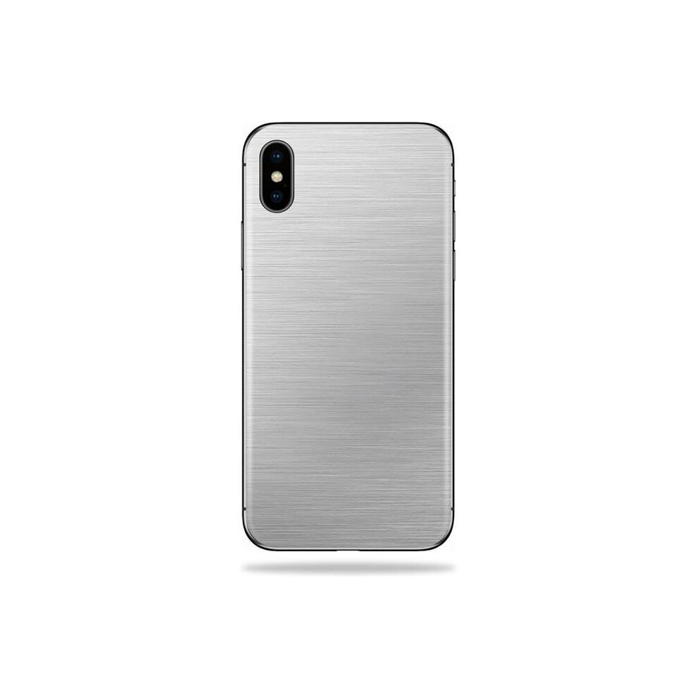 MightySkins APIPHX-Cold Steel Skin Decal Wrap for Apple iPhone X - Cold Steel-image-OPC-PB2VZYC-NEW