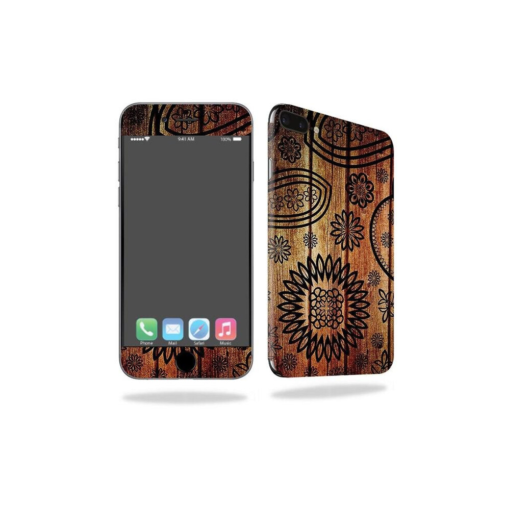 MightySkins APIPH7PL-Wooden Floral Skin Decal Wrap for Apple iPhone 7 Plus - Wooden Floral-image-OPC-PB2W2FD-NEW