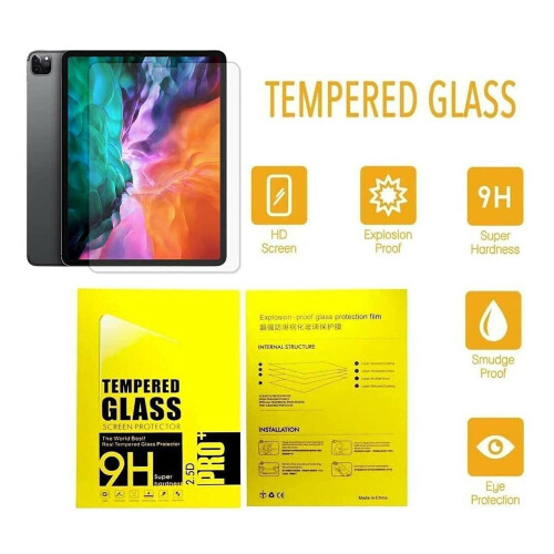 Tempered Glass For Apple iPad Pro 12.9-inch 2021 5th Generation Screen Protector 2