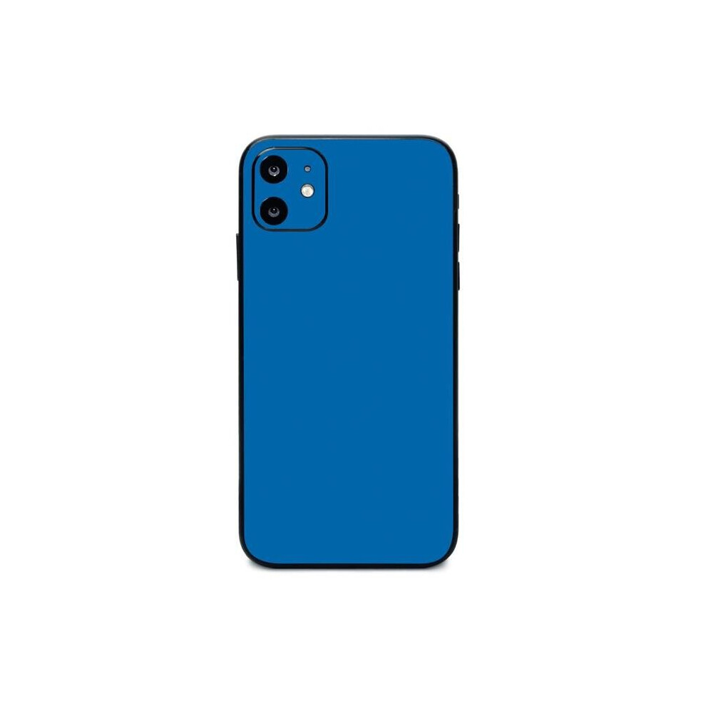 MightySkins APIPH11-Solid Blue Skin Decal Wrap for Apple iPhone 11 Sticker - Solid Blue-image-OPC-PB2W9ZT-NEW