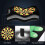 Magnetic Dart Board Game Set Reversible Rollup Dartboard with 6 Darts 7