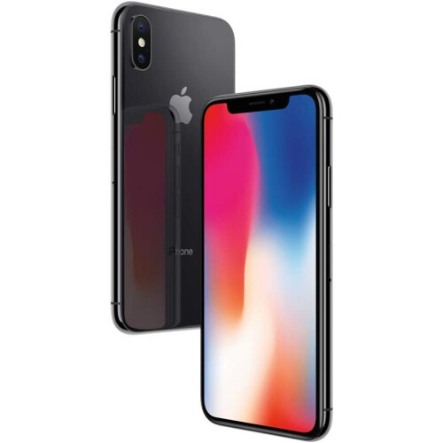 Refurbished Apple (Unlocked, Space Grey) Apple iPhone X 256GB Smartphone 1