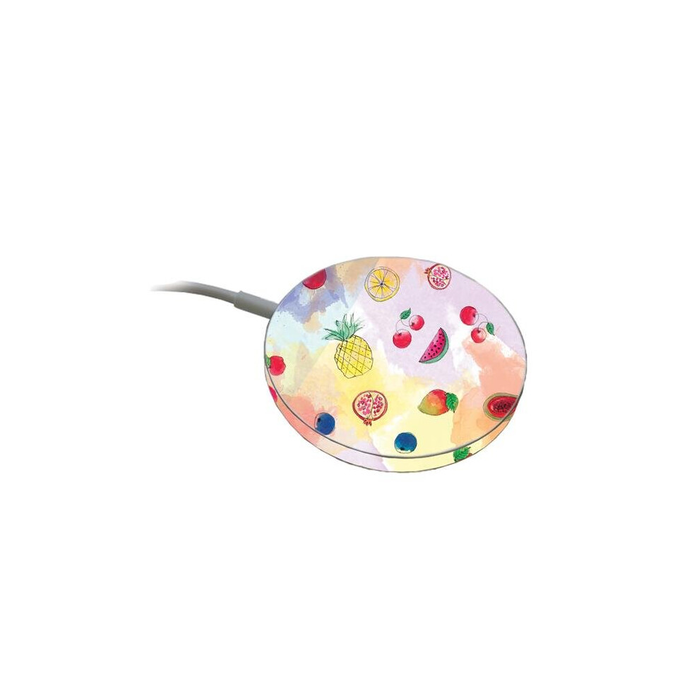 MightySkins APMACH-Fruit Water Skin Compatible with Apple MagSafe Charger - Fruit Water-image-OPC-PB2WDCQ-NEW