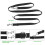 Bingopaw Dog Training Double Ended Leads : 2m Hands Free Adjustable Pet leash 4