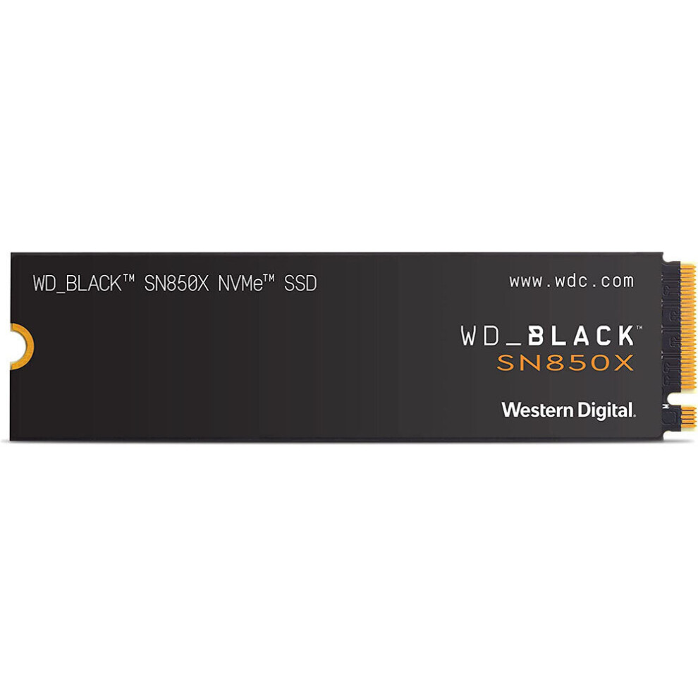 Western Digital Black Wd Sn850x 2Tb M.2 Pcie 4.0 Gen4 X4 Nvme Ssd 2000Gb