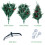 6FT Artificial Christmas Tree with Red Fruit Metal Stand 300 Lights 9
