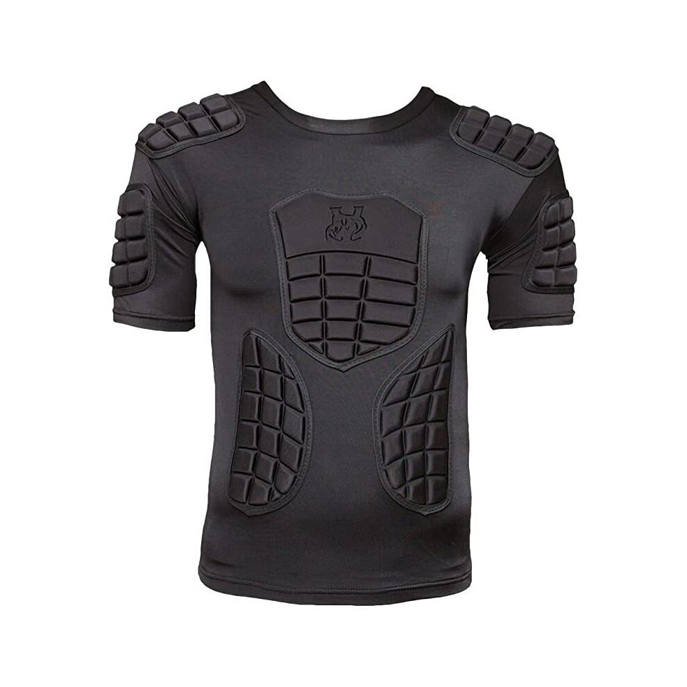 (M) Viper Rugby Shoulder Pads Body Armour Training Fitness Protective Pads