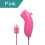 (Pink) Nintendo Wii Game Controller Nunchuck Hand Curved 1