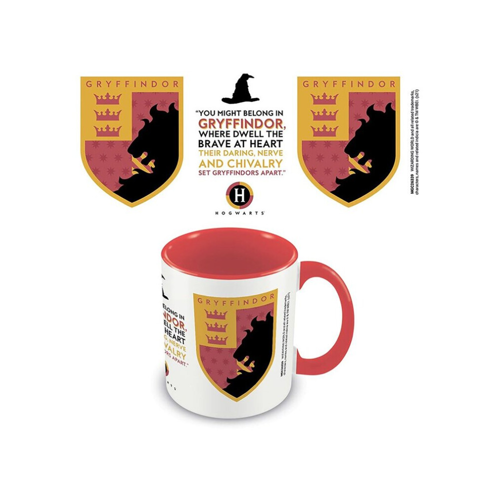 Harry Potter Gryffindor House Pride Coloured Inner Boxed Mug