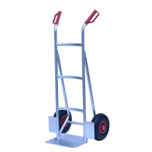 Aluminium Sack Truck - 120kg - with Pneumatic Wheels