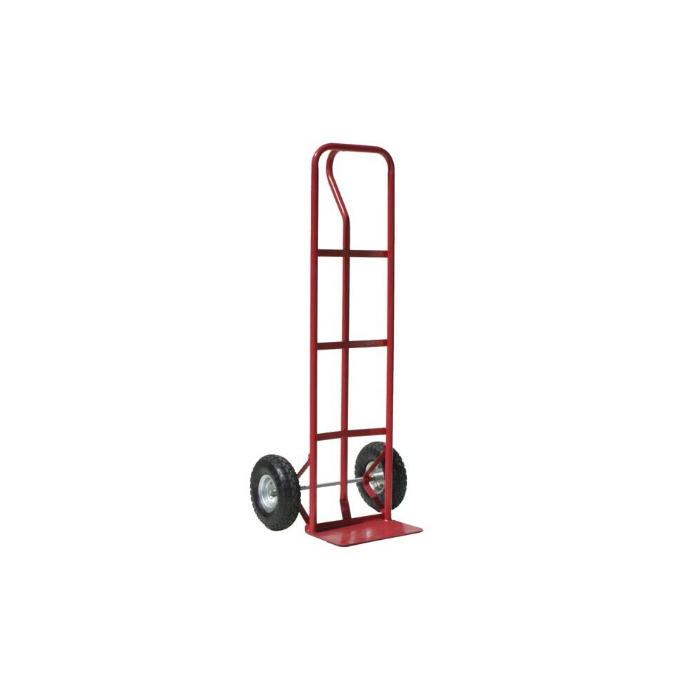 Rackhams High Back P Handle Sack Truck, Puncture-Proof Wheels, P Handle For Single Hand Use, Large Toe Plate, 250Kg Capacity - Image 2