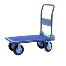 Bristol Tool Company Pneumatic Wheel Platform Truck - 350kg Capacity