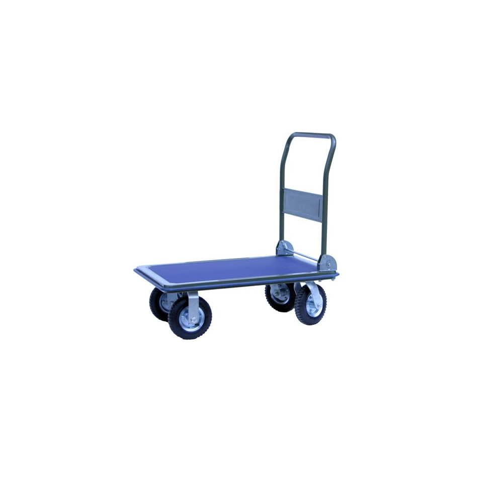 Bristol Tool Company Pneumatic Wheel Platform Truck - 350Kg Capacity 5060139816229