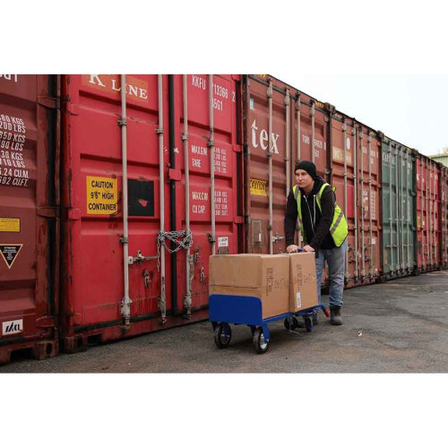 3 in 1 Heavy Duty Folding Solid Wheel Sack Truck - 200kg Capacity 1
