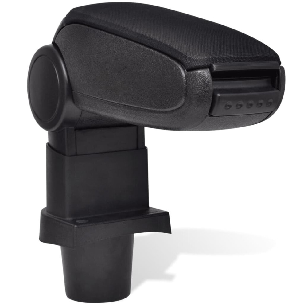 Vidaxl Car Armrest For Toyota Yaris (2008) Arm Rest Centre Console Car Black