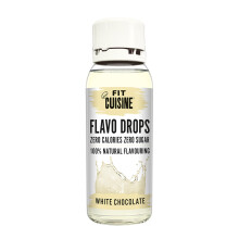 Fit Cuisine Flavo Drops - Zero Calorie Natural Flavouring Drops 38ml - White Chocolate
