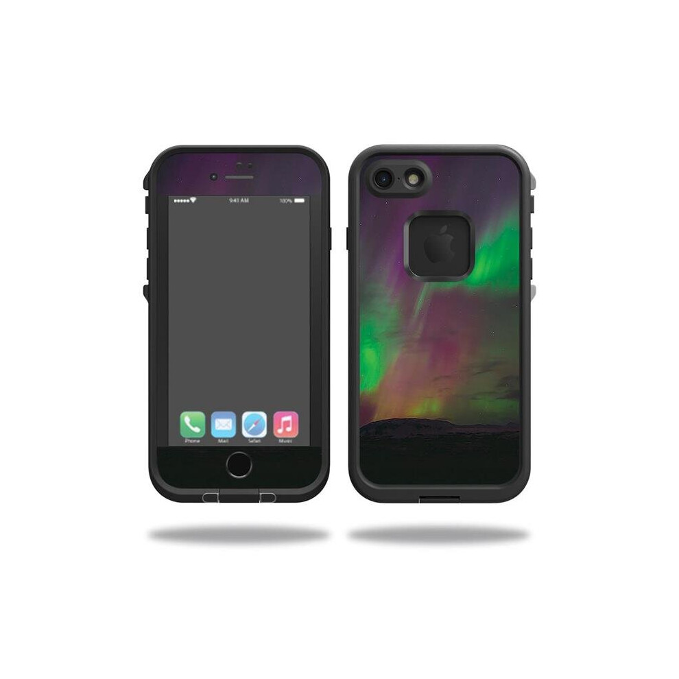 MightySkins LIFIP7-Aurora Borealis Skin Decal Wrap for LifeProof iPhone SE 2020 7 & 8 - Aurora Borealis-image-OPC-PB2X5HF-NEW