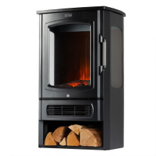 LIVIVO Electric Fireplace Stove Heater, 2000W Portable Log Burner