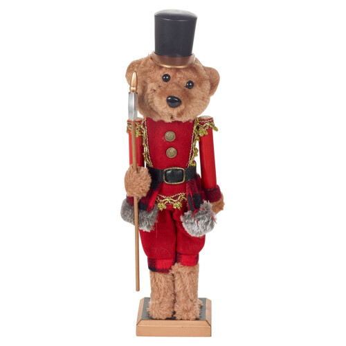 Christmas Classic Bear Soldier Nutcracker Xmas Decorative Ornament