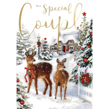 Special Couple Singing Musical Christmas Card Xmas Sound Of Christmas Range
