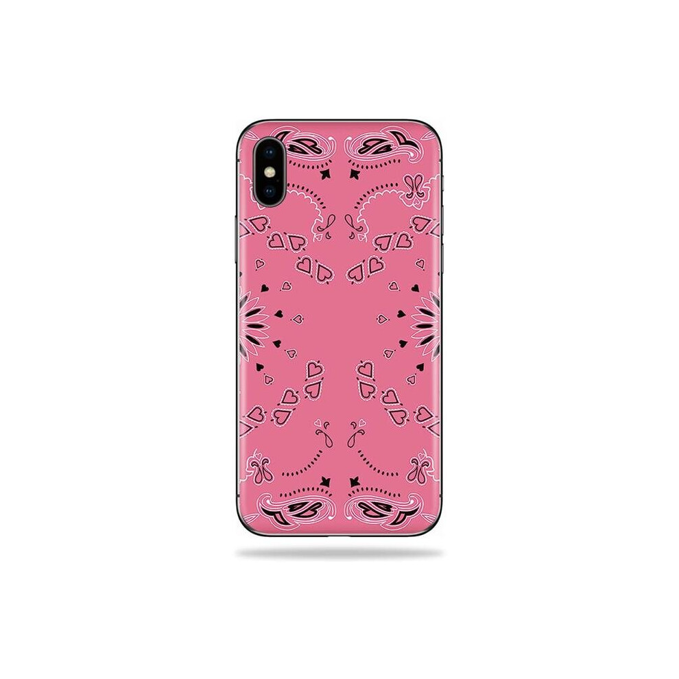 MightySkins APIPHXSM-Pink Bandana Skin Decal Wrap for Apple iPhone XS Max Sticker - Pink Bandana-image-OPC-PB2XJB6-NEW