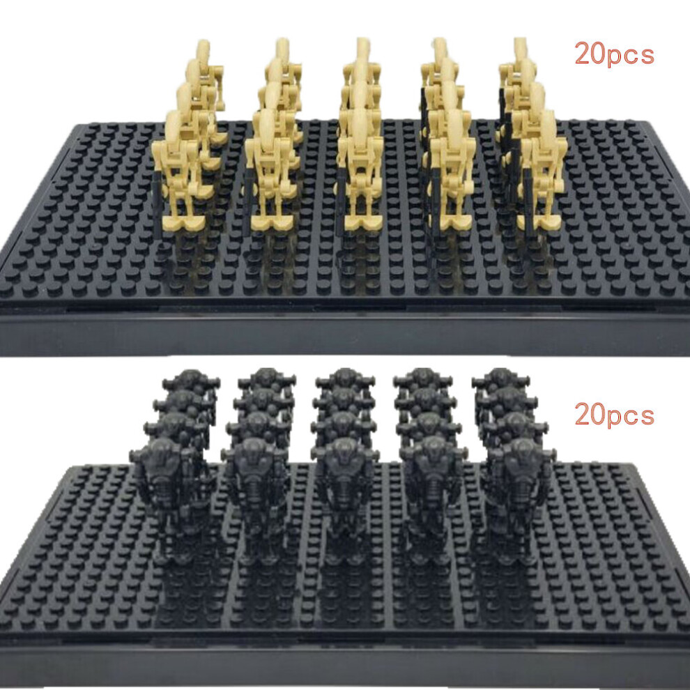 Xurikcoo (40Pcs) Star Wars Clone Troopers Minifigures Gift Fit Lego