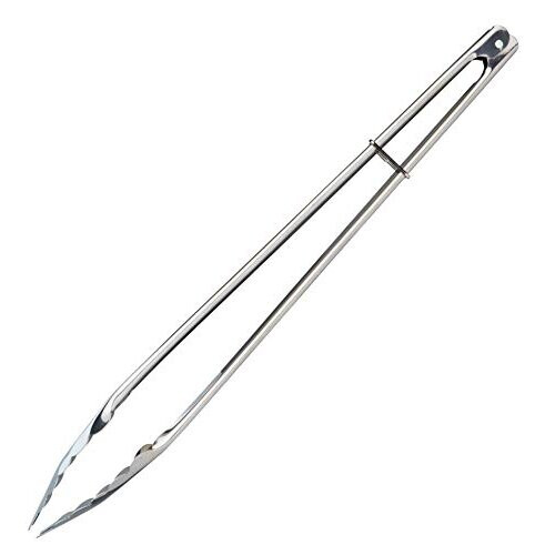 KitchenCraft Large Kitchen Tongs, Stainless Steel, 40cm
