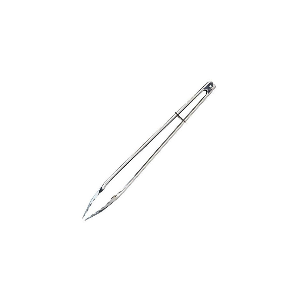 Kc Blue Kitchencraft Large Kitchen Tongs, Stainless Steel, 40Cm
