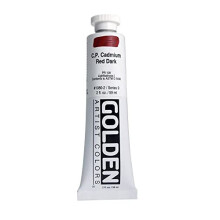 Pro-Art Golden Heavy Body Acrylic Paint 2 oz-Cadmium Red Dark