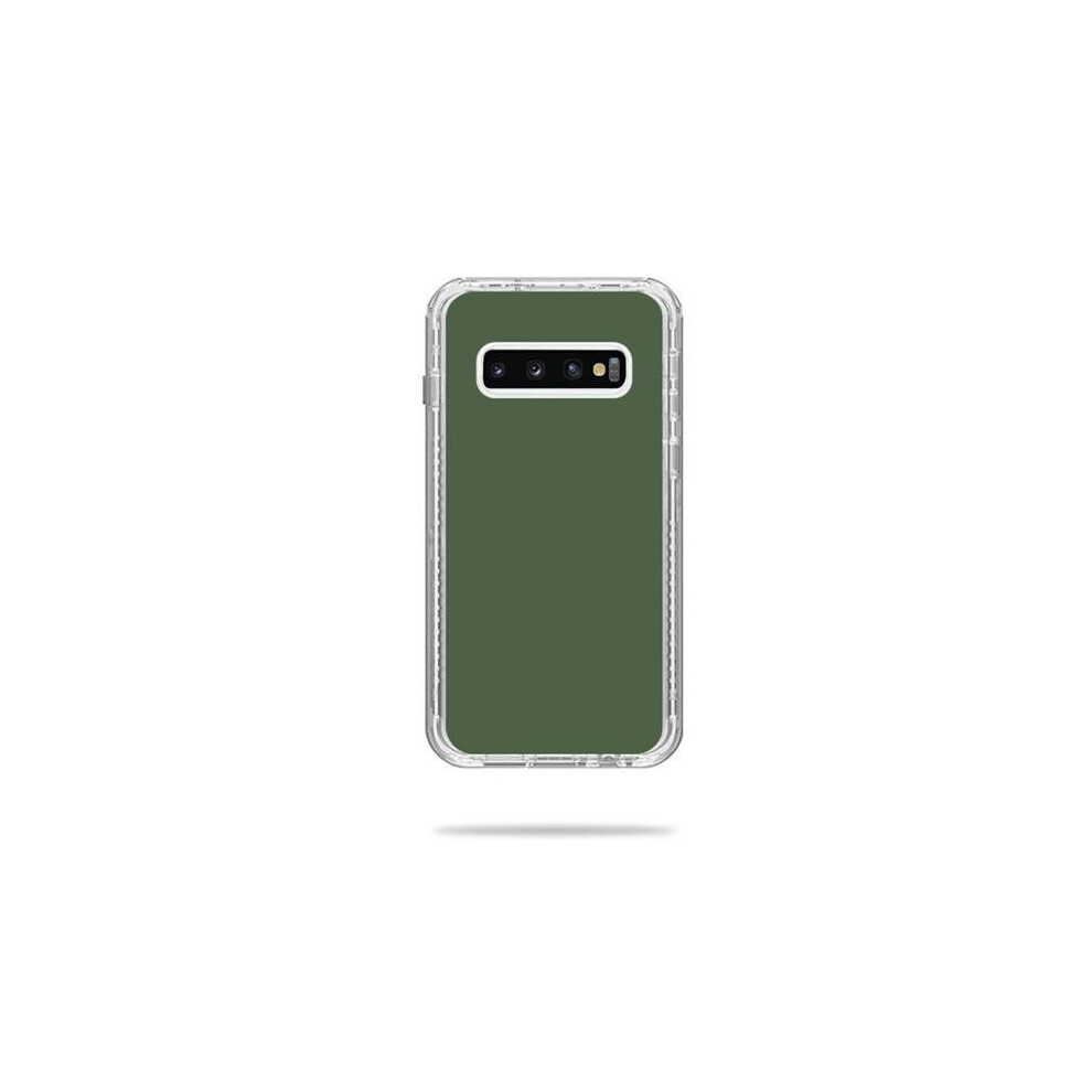 MightySkins LIFNESA10PL-Solid Olive Skin Decal Wrap for LifeProof Next Case Samsung Galaxy S10 Plus Sticker - Solid Olive-image-OPC-PB2XSJC-NEW