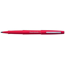 Papermate Flair fineliners (Medium, Red, Water-based ink, Metal)
