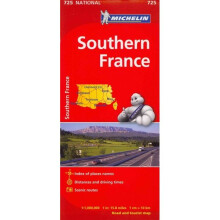 Michelin France, South Map 725 MapsCountry Michelin - Book