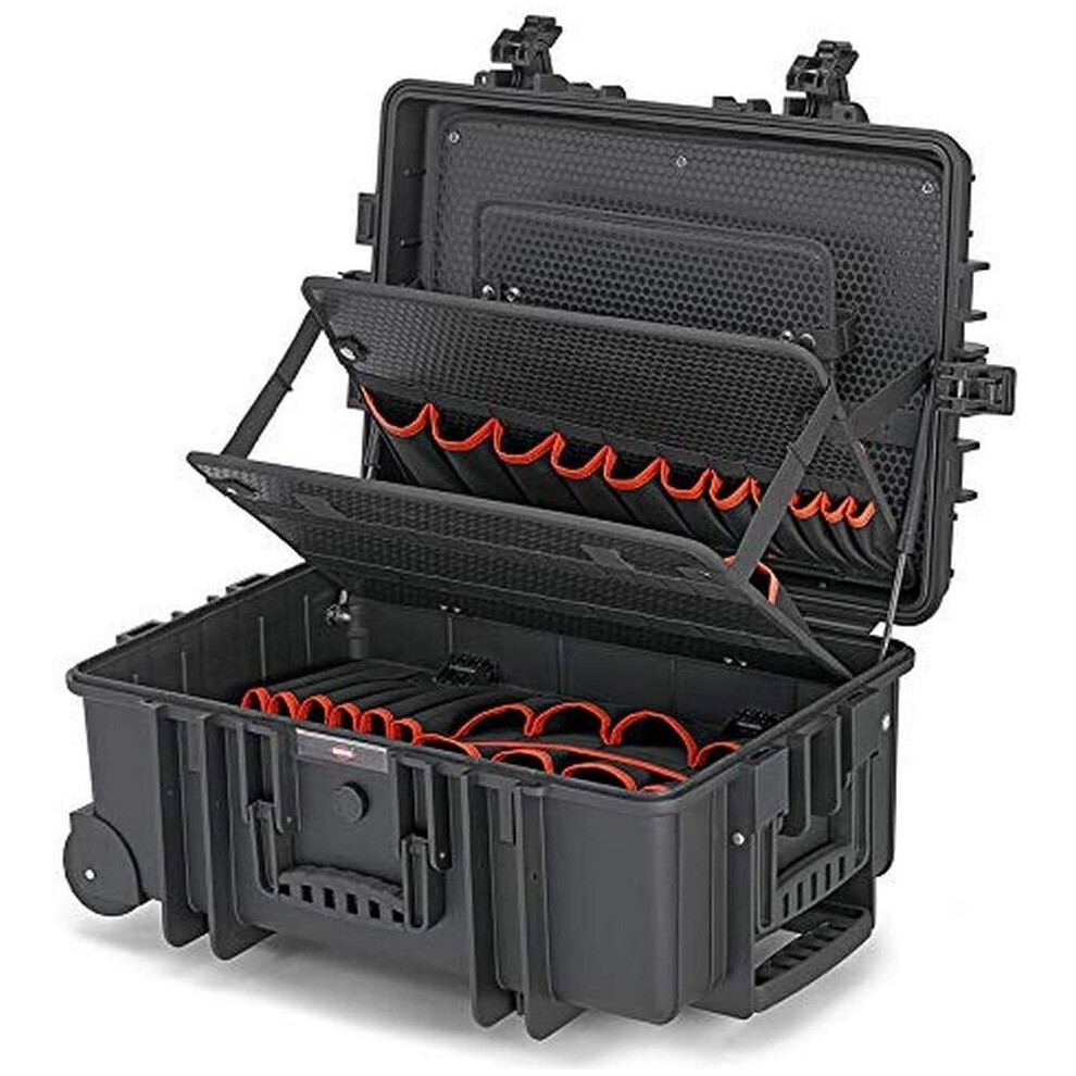 KNIPEX Tool Case "Robust45 Move" empty 00 21 37 LE