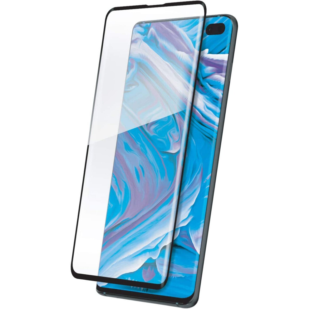 THOR Designed for Samsung Galaxy S10+ Screen Protector, Full-Screen Tempered Glass Screen Protector