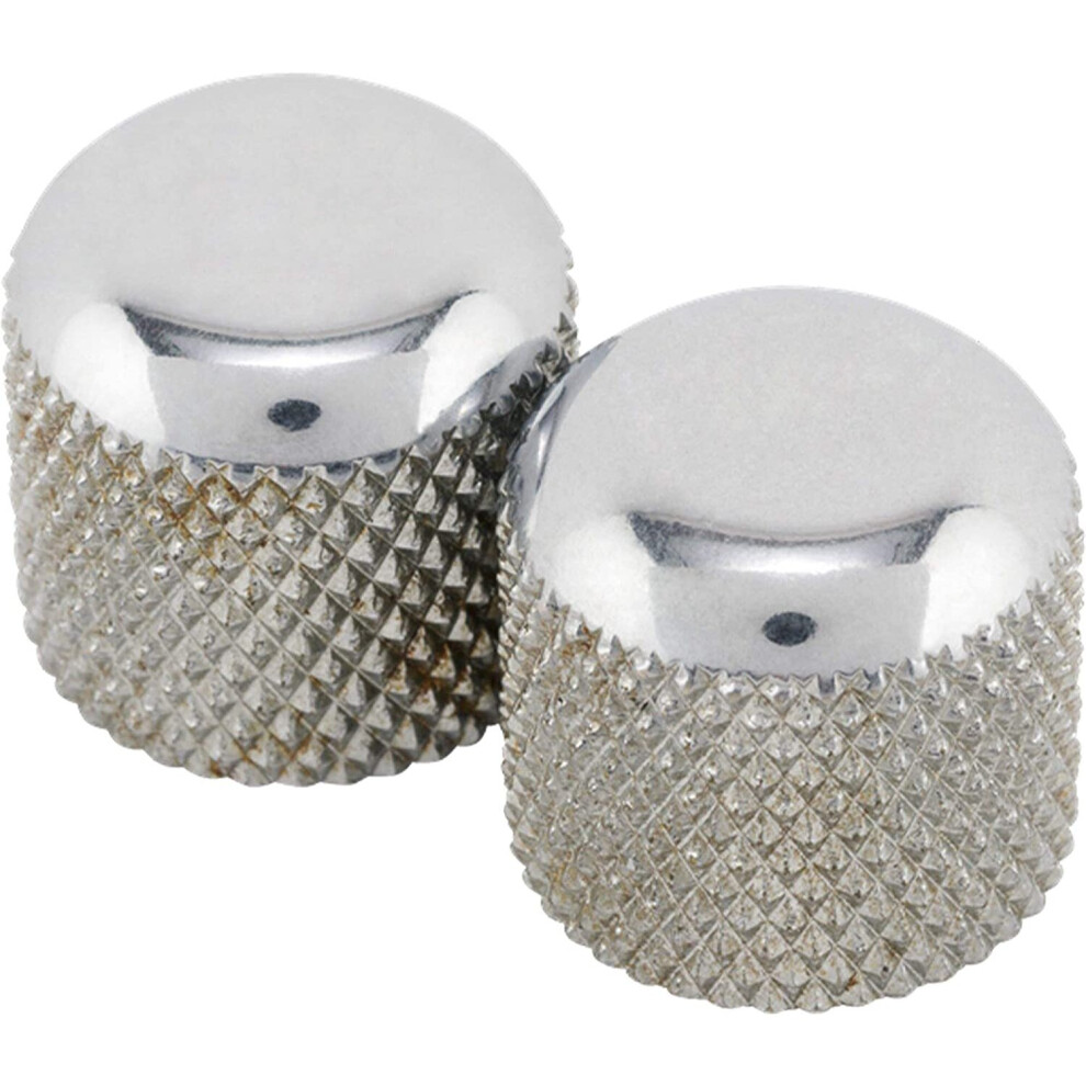 Fender Road Worn Telecaster/P-Bass Dome Knobs (1/4") - Set Of 2 - Aged Finish,997211000