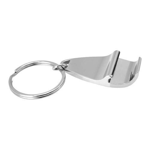 eBuyGB Bottle Opener Keyring, Metal, Silver