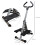 Homcom HOMCOM Foldable Stepper Adjustable Step Machine w/ Handlebar LCD Display, Grey 9