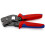 Knipex KNIPEX Self-Adjusting Crimping Pliers for wire ferrules with front loading (190 mm) 97 53 08 2