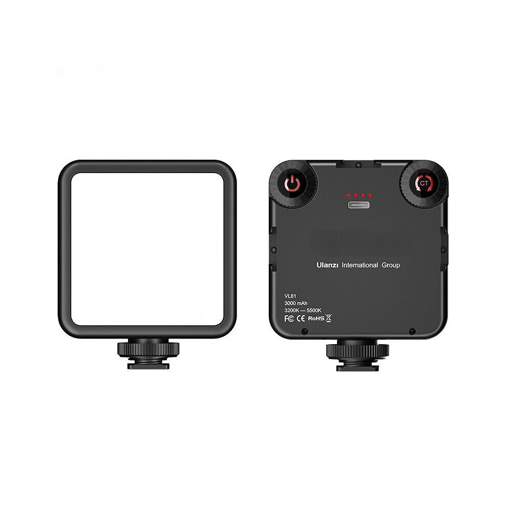Immable Mini Portable Vlog Fill Led Video With Cold Shoe Built-In 3000Mah Battery 3200K-5600K 850Lm 6.5W D Light 6112211807850