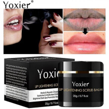 20g Lip Lightening Scrub Balm Remove Dull Lips Moisturizing Hyaluronic Acid Brighten Black Lips Whitening Korea Lip Balm