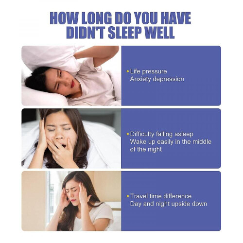 Eelhoe Sleep Aid Patch Relieves Insomnia, Irritability And Anxiety Improves Falling Asleep And Improves Sleep Quality Sleep Patch 28patch/box 2