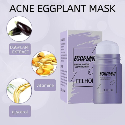 Eelhoe Green Tea Solid Mask English Version Deep Cleansing Moisturizing Shrinking Facial Smudge Stick 2