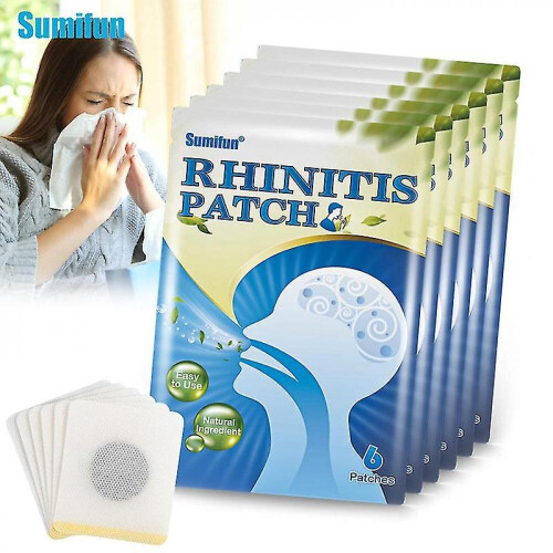6/18/24pc Rhinitis Care Patch Cold Cough Stuffy Nose Treatment Sticker