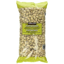 Kirkland Signature California Dry Roasted In-Shell Pistachios - 3 lb / 1.36 kg, Preservative-Free, Rich in Nutrients & Fiber, Cholesterol-Free